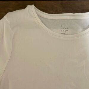 A New Day- White Tee